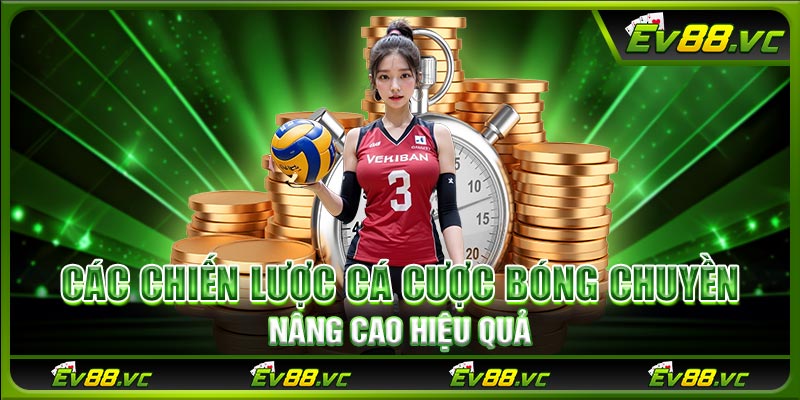 Các chiến lược cá cược bóng chuyền nâng cao hiệu quả