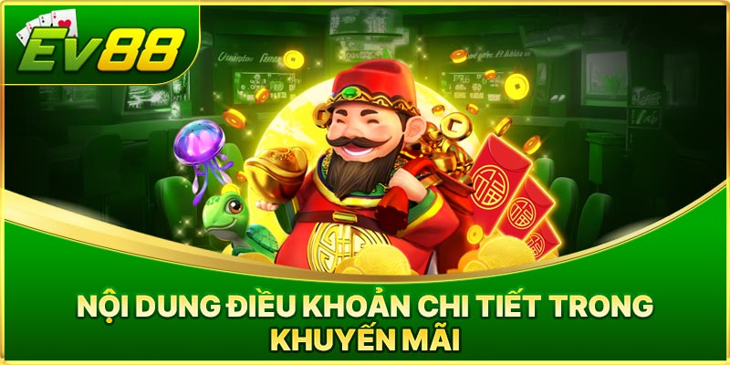Nội dung điều khoản chi tiết trong khuyến mãi