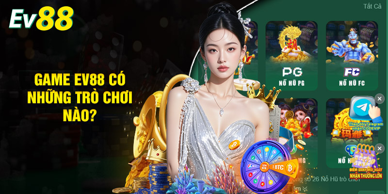 Sảnh chơi Mini game EV88 với vô vàn tựa game hấp dẫn bet thủ
